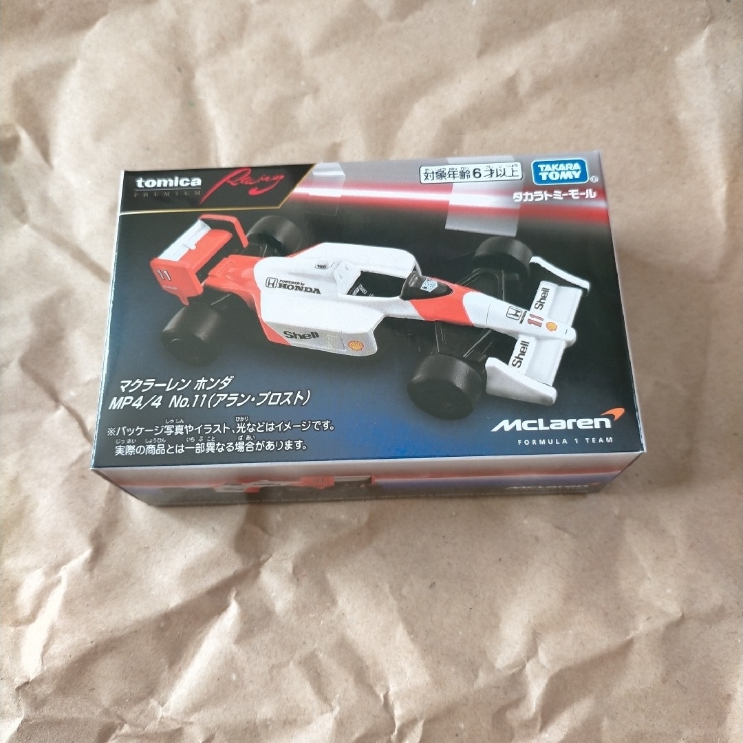 Takara Tomy(タカラトミー)のトミカプレミアムレーシング マクラーレンホンダ アランプロスト エンタメ/ホビーのおもちゃ/ぬいぐるみ(ミニカー)の商品写真