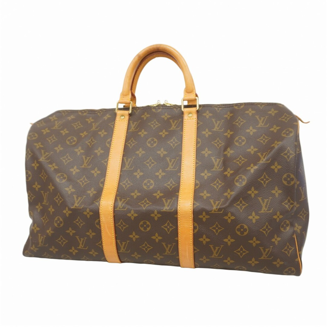 LOUIS VUITTON - 【5ec3253】ルイヴィトン ボストンバッグ モノグラム キーポル50 M41426 ブラウン【中古】メンズ レディース ユニセックス
