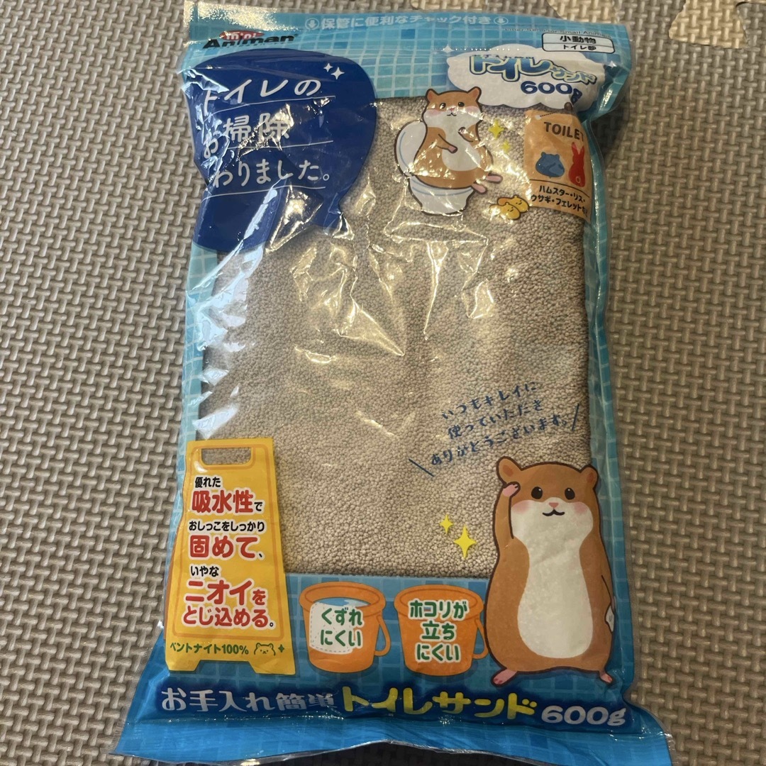 DoggyMan(ドギーマン)のお手入れ簡単トイレサンド 600g その他のペット用品(小動物)の商品写真
