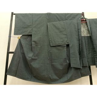 平和屋着物■男性　本場大島紬　アンサンブル　100亀甲　正絹　逸品　未使用　BAAR1573if(着物)