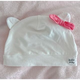 サンリオ(サンリオ)の明日まで　新品　サンリオ　H&M コラボ　ベビー　帽子　キティ(帽子)