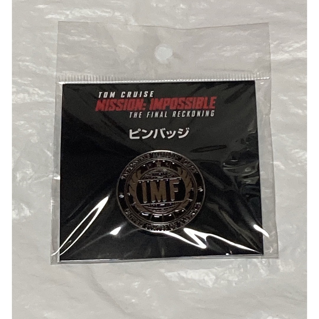 ミッション インポッシブル ファイナル・レコニング ピンバッジ 劇場グッズ エンタメ/ホビーのアニメグッズ(バッジ/ピンバッジ)の商品写真