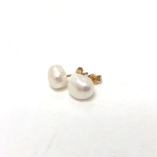 ジュエリー jewelry K18 バロックパール アクセサリー ピアス K18 ゴールド