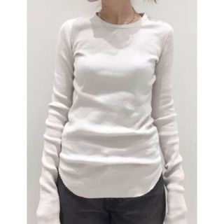 アパルトモンドゥーズィエムクラス(L'Appartement DEUXIEME CLASSE)のアパルトモンGOOD GRIEF RIB L/S TOP キナリ(カットソー(長袖/七分))