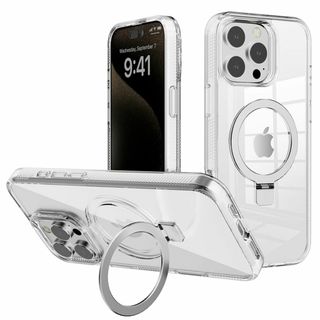 【新着商品】【極限透明感・機能スタンド】YUYIB スマホケース 対応 iPho