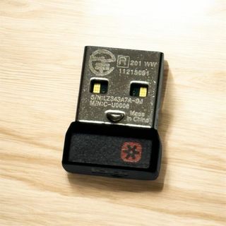 ロジクール(Logicool)の【中古】ロジクール Unifyingレシーバー RC24-UFPC2(PC周辺機器)