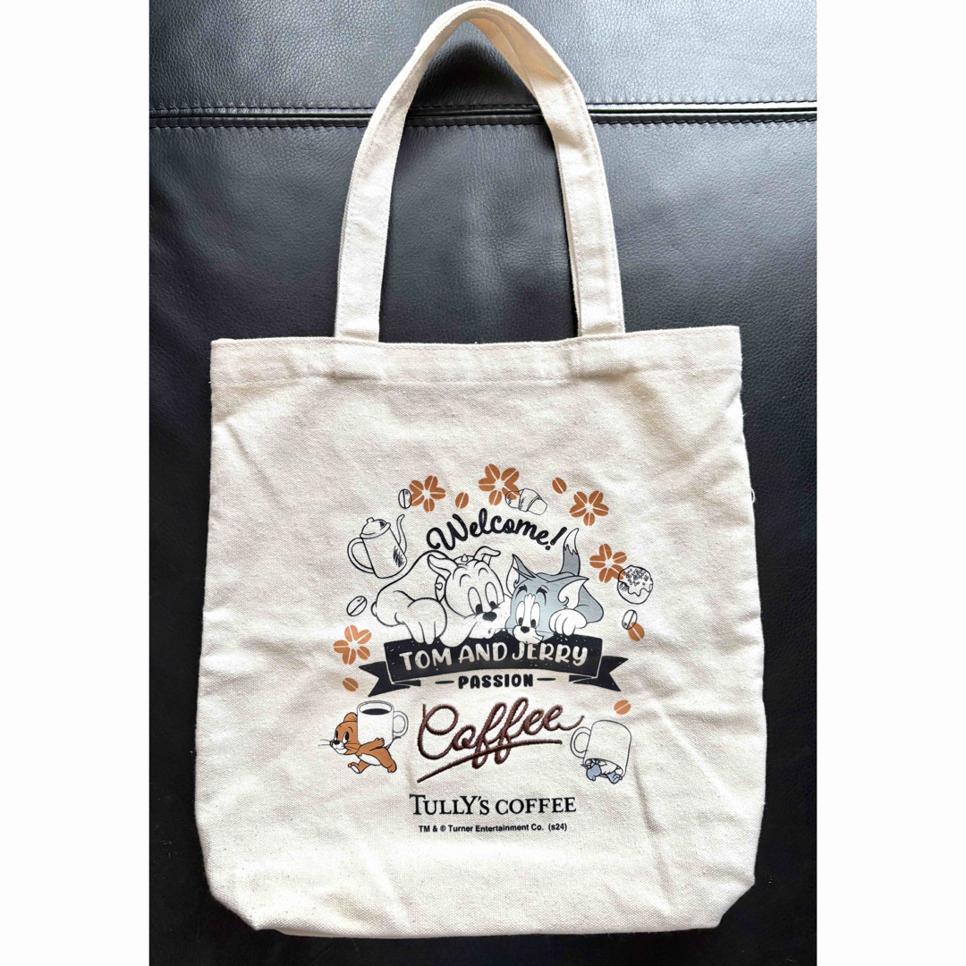 TULLY'S COFFEE(タリーズコーヒー)のトムとジェリー　タリーズ　トートバッグ レディースのバッグ(トートバッグ)の商品写真