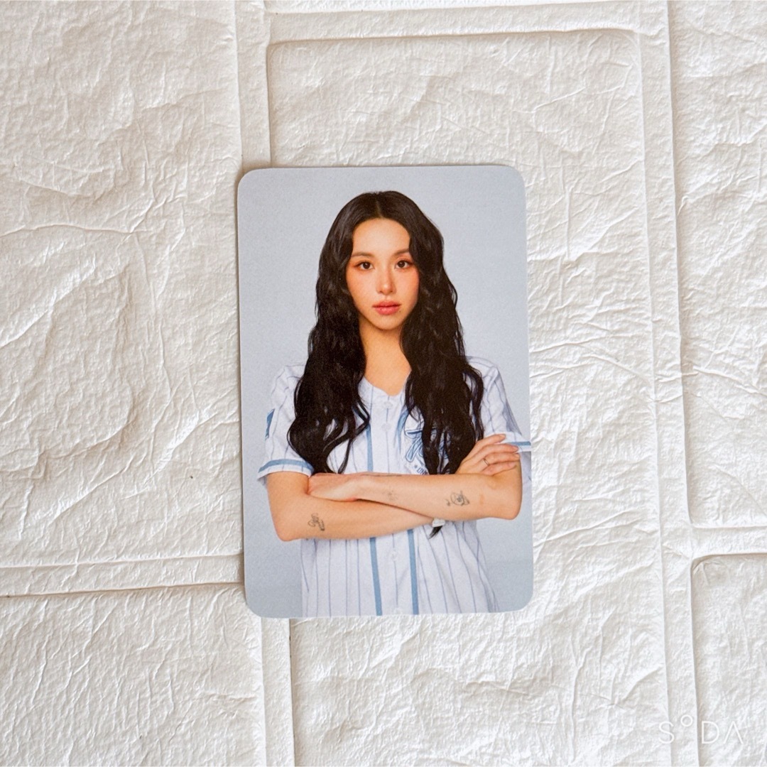 twice home 9round ランヤード トレカ チェヨン エンタメ/ホビーのCD(K-POP/アジア)の商品写真