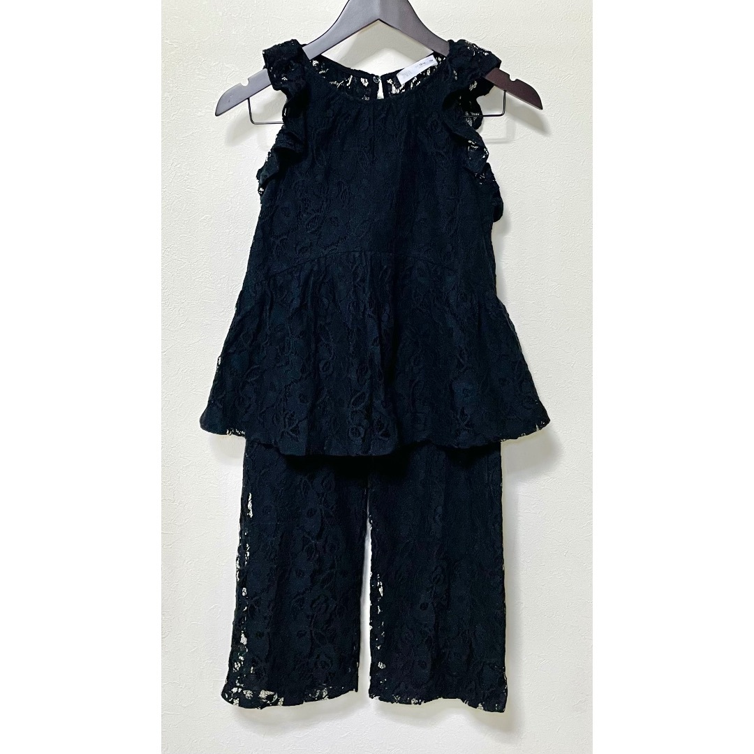 ZARA KIDS - ZARA KIDS レース トップス 160 パンツ 150 セットアップ 新品