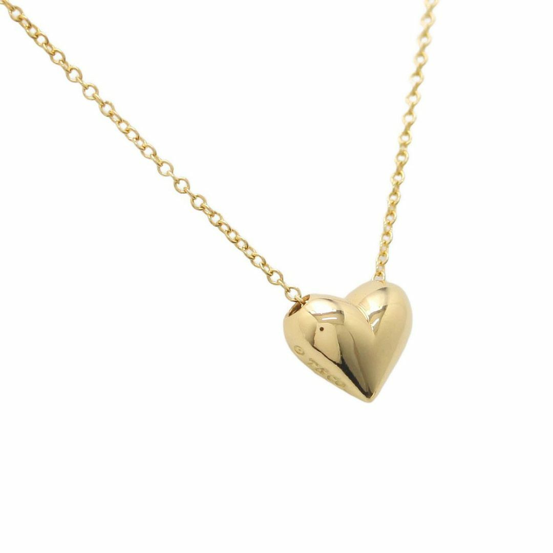 Tiffany & Co.(ティファニー)の美品 新品仕上げ済 TIFFANY&Co. ティファニー K18YG ピンチ ド ハート ネックレス ペンダント ジュエリー レディースのアクセサリー(ネックレス)の商品写真