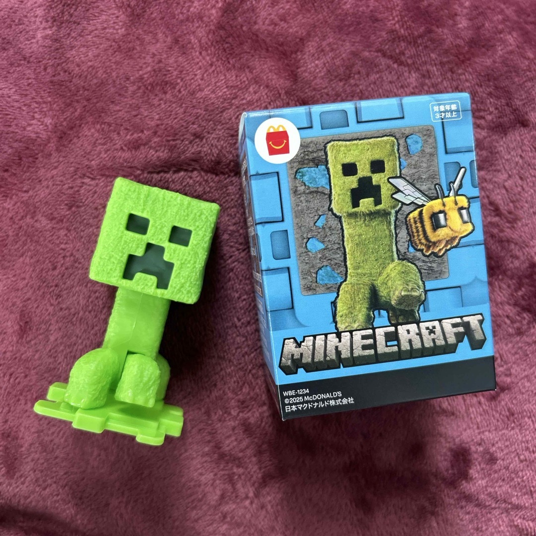 マイクラ ハッピーセット クリーパー エンタメ/ホビーのおもちゃ/ぬいぐるみ(キャラクターグッズ)の商品写真