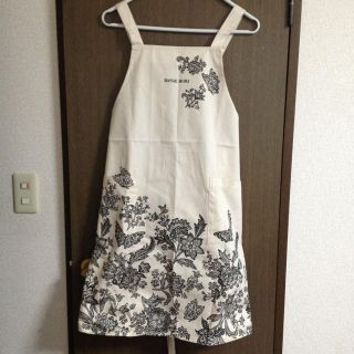 レース柄エプロン(ルームウェア)