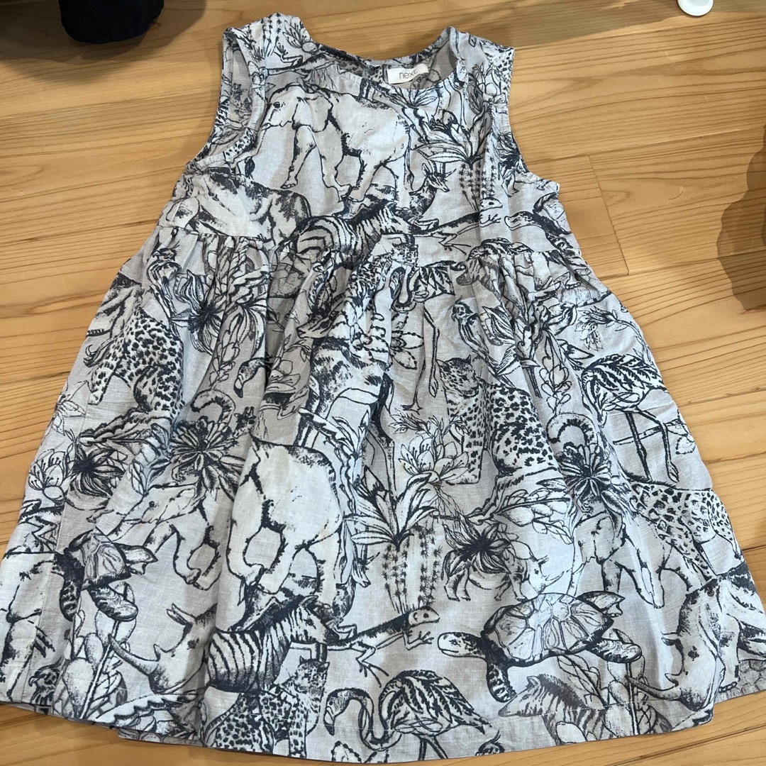 NEXT(ネクスト)のアニマルワンピース キッズ/ベビー/マタニティのキッズ服女の子用(90cm~)(ワンピース)の商品写真
