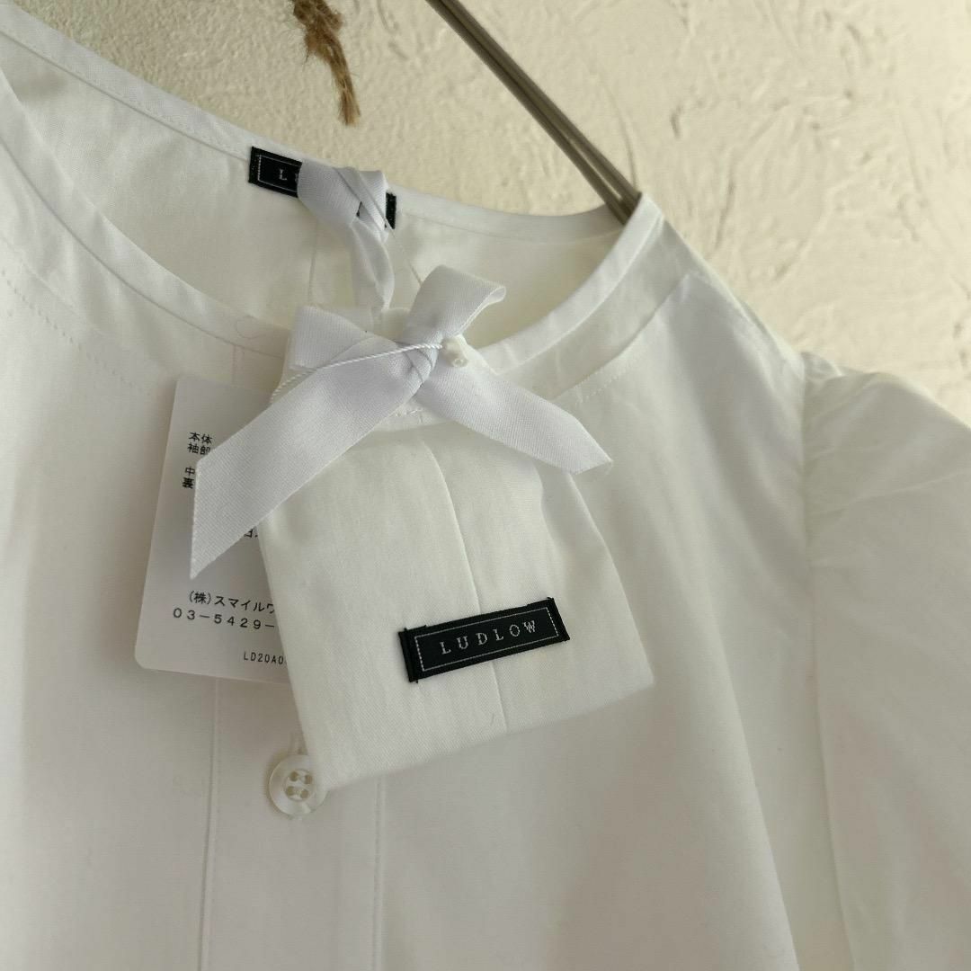 LUDLOW - 【美品】 LUDLOW / ラドロー | 立体 ギャザーブラウス