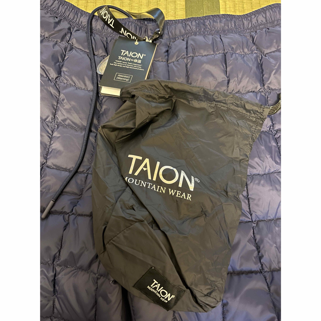 TAION(タイオン)の新品未使用　TAION ダウンパンツ800FLPネイビー、2XL メンズのパンツ(その他)の商品写真