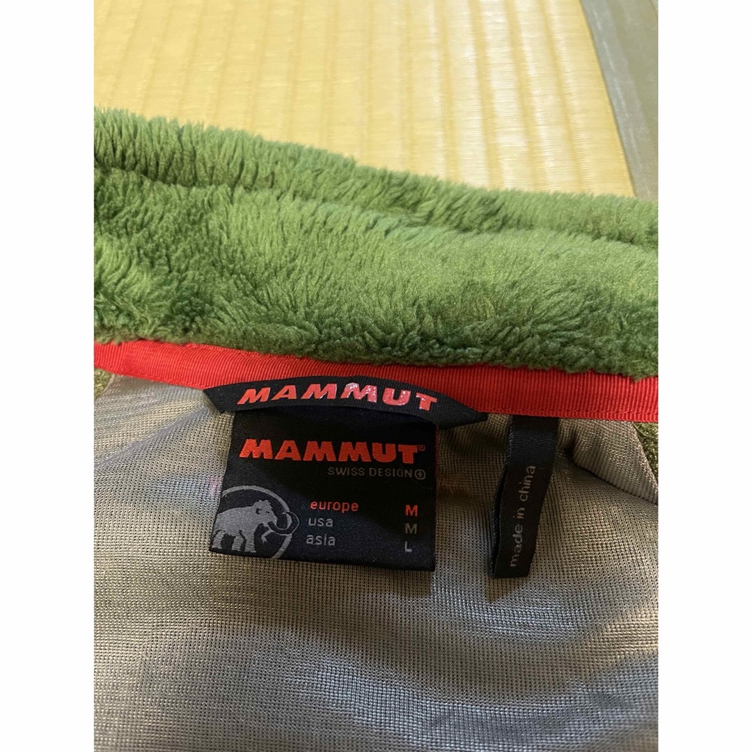 Mammut(マムート)のMAMMUT フリースジャケット グリーン、Lサイズ、JP1010-13181 メンズのジャケット/アウター(その他)の商品写真