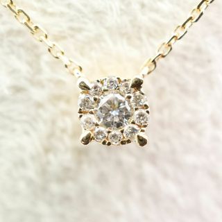 ヴァンドームアオヤマ(Vendome Aoyama)のヴァンドーム青山 K18 ダイヤモンド パヴェ ネックレス/24-5715S(ネックレス)
