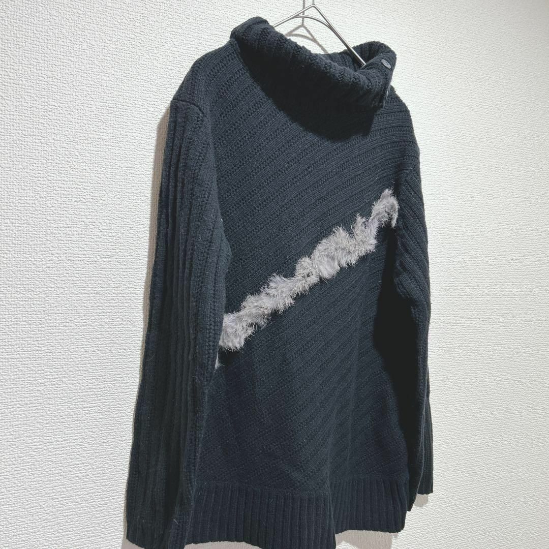 【GIVORS】タートルネックセーター　Lサイズ　厚手　アクリル　ラビット レディースのトップス(ニット/セーター)の商品写真