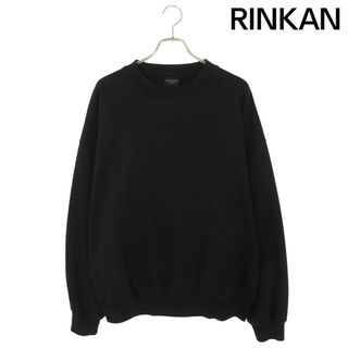 BALENCIAGA - バレンシアガ  697869 TNVB1 ロゴ刺繍オーバーサイズスウェット メンズ L