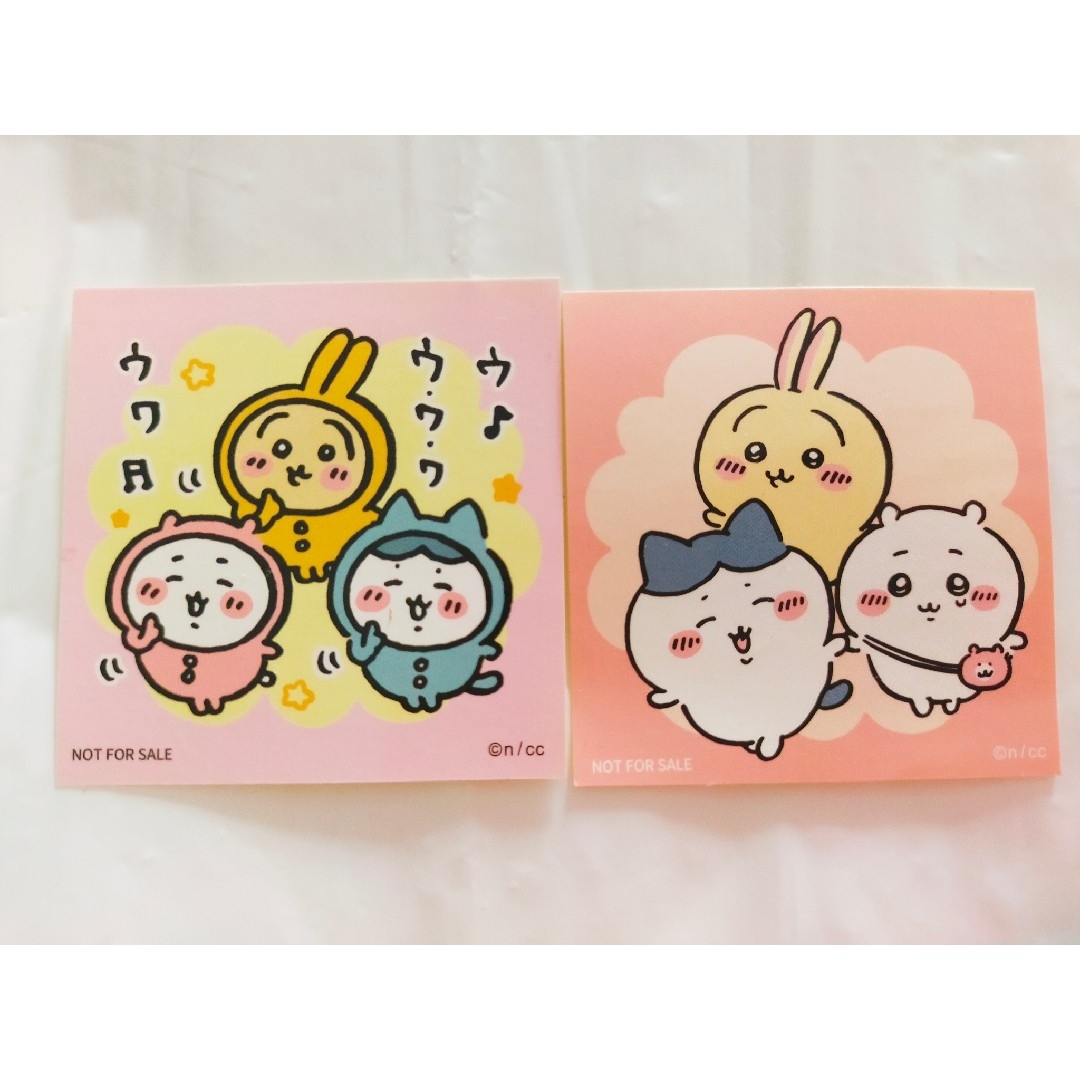 ちいかわ(チイカワ)のちいかわ ステッカー シール ハチワレ うさぎ POPUP SHOP Store エンタメ/ホビーのアニメグッズ(その他)の商品写真
