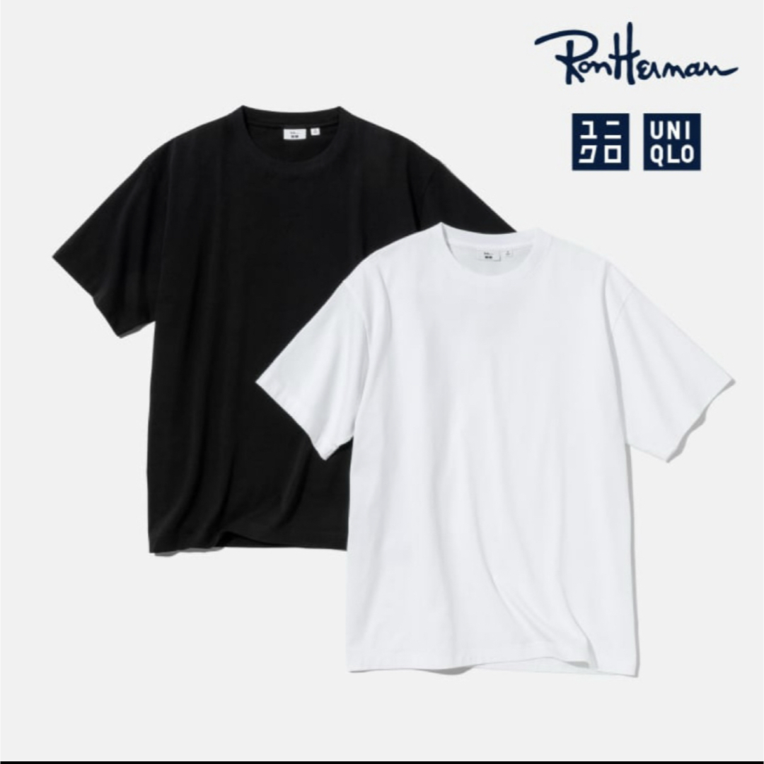 UNIQLO(ユニクロ)のユニクロxロンハーマン コラボTシャツ Sサイズ2枚セット メンズのトップス(Tシャツ/カットソー(半袖/袖なし))の商品写真