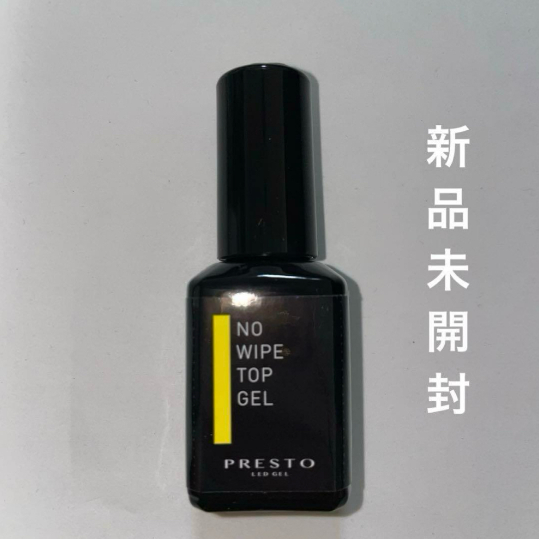 PRESTO ノーワイプトップジェル 13g コスメ/美容のネイル(ネイルトップコート/ベースコート)の商品写真