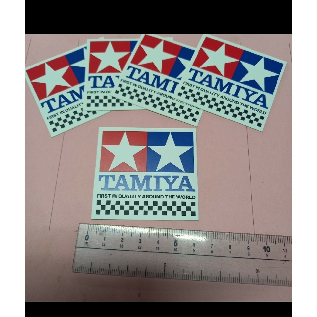 TAMIYA(タミヤ)のタミヤステッカー5枚セット エンタメ/ホビーのおもちゃ/ぬいぐるみ(模型/プラモデル)の商品写真