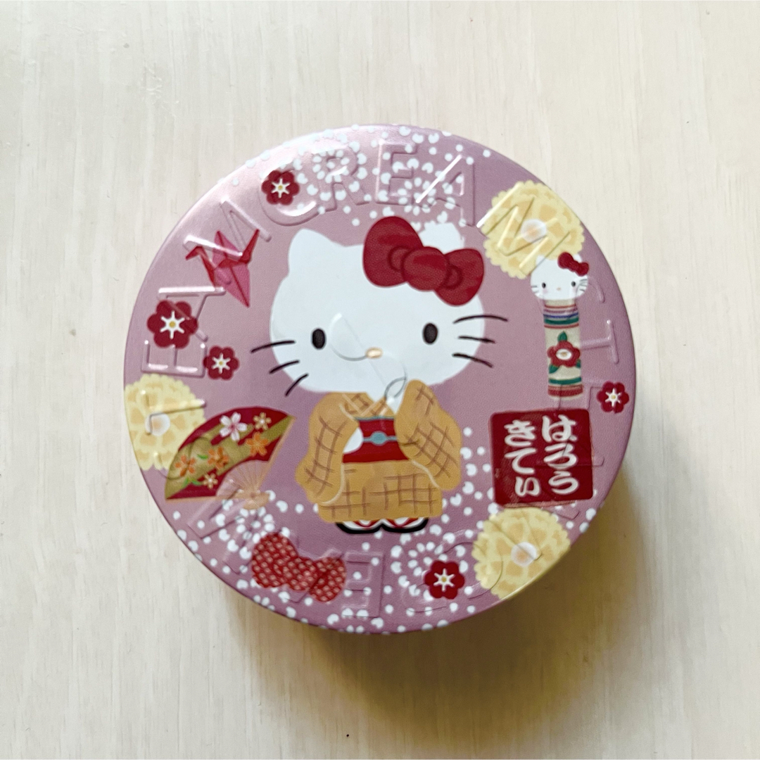STEAM CREAM(スチームクリーム)のSTEAM CREAM 空き缶 ハローキティ コスメ/美容のボディケア(ボディクリーム)の商品写真