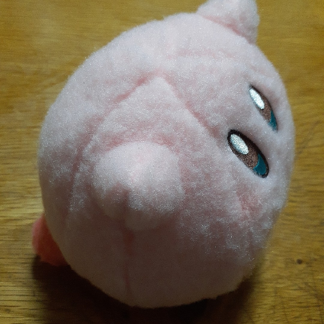 星のカービィ 羊毛フェルト風ぬいぐるみ エンタメ/ホビーのおもちゃ/ぬいぐるみ(ぬいぐるみ)の商品写真