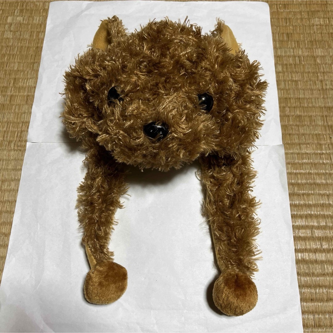 トイプードルの帽子 キッズ/ベビー/マタニティのこども用ファッション小物(帽子)の商品写真