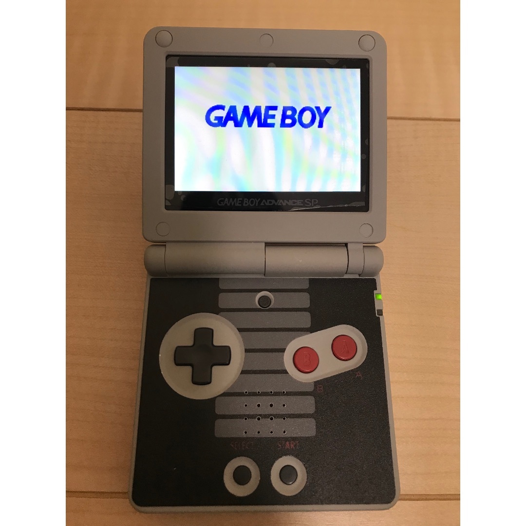 極美品☆ ゲームボーイアドバンスsp GBA sp IPS液晶 海外NES