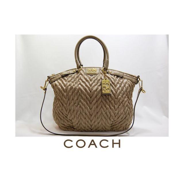 COACH(コーチ)のコーチ　１８６３４　２ｗａｙトートバッグ　（ベージュ） レディースのバッグ(トートバッグ)の商品写真