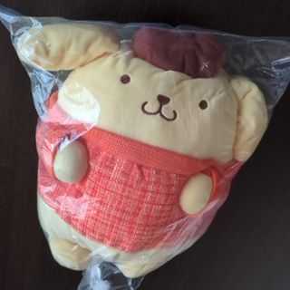 ポムポムプリン(ポムポムプリン)のポムポムプリンほっこりツイードBIGぬいぐるみ(キャラクターグッズ)