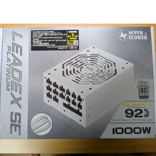 PC用電源 1000W ATX PLATINUM認証 セミファンレス(PCパーツ)