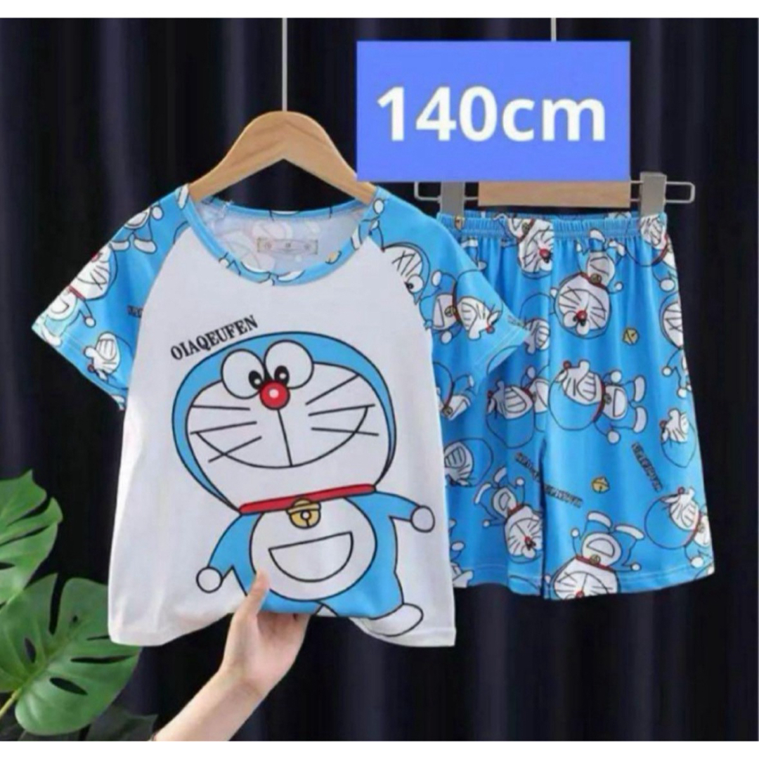 ドラえもん パジャマ 140cm キッズ/ベビー/マタニティのキッズ服男の子用(90cm~)(パジャマ)の商品写真