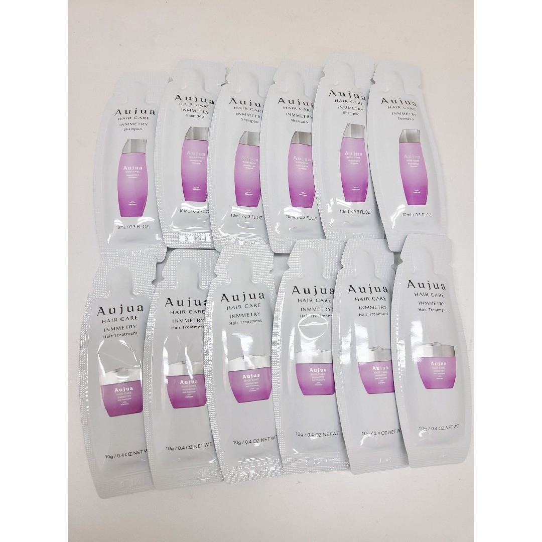 Aujua(オージュア)のミルボン オージュア インメトリィ シャンプー6個&トリートメント6個セット コスメ/美容のヘアケア/スタイリング(シャンプー)の商品写真