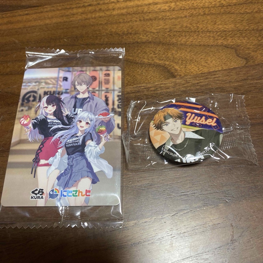にじさんじ(ニジサンジ)のにじさんじ クリアファイル＆缶バッジ＆カード まとめ売り エンタメ/ホビーのおもちゃ/ぬいぐるみ(キャラクターグッズ)の商品写真