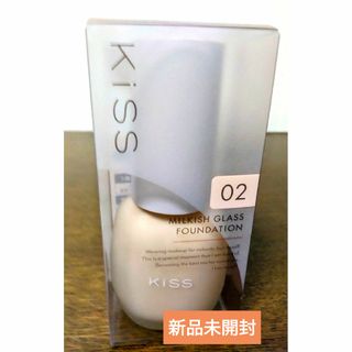 イセハン(伊勢半)のキス ミルキッシュガラスファンデ02(30g)(ファンデーション)