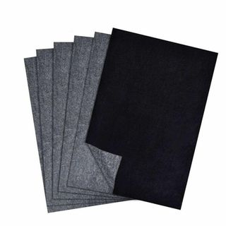 複写紙 100枚入り カーボン紙 A4 片面 下絵の複写 画用纸 ブラックグラフ(その他)