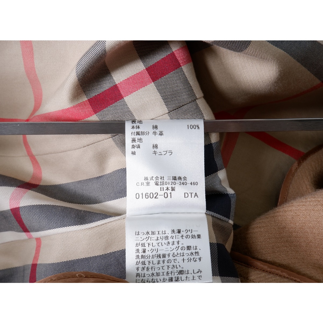 BURBERRY LONDONバーバリー ロンドン 日本製ウールライナー付き BURBERRY LONDONバーバリー ロンドン 日本製ウールライナー付き