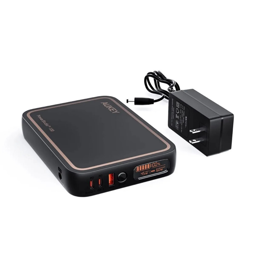 AUKEY ポータブル電源 Mini 97Wh 27,000mAhの通販 by kako's AUKEY ポータブル電源 Mini 97Wh 27,000mAhの通販 by kako's