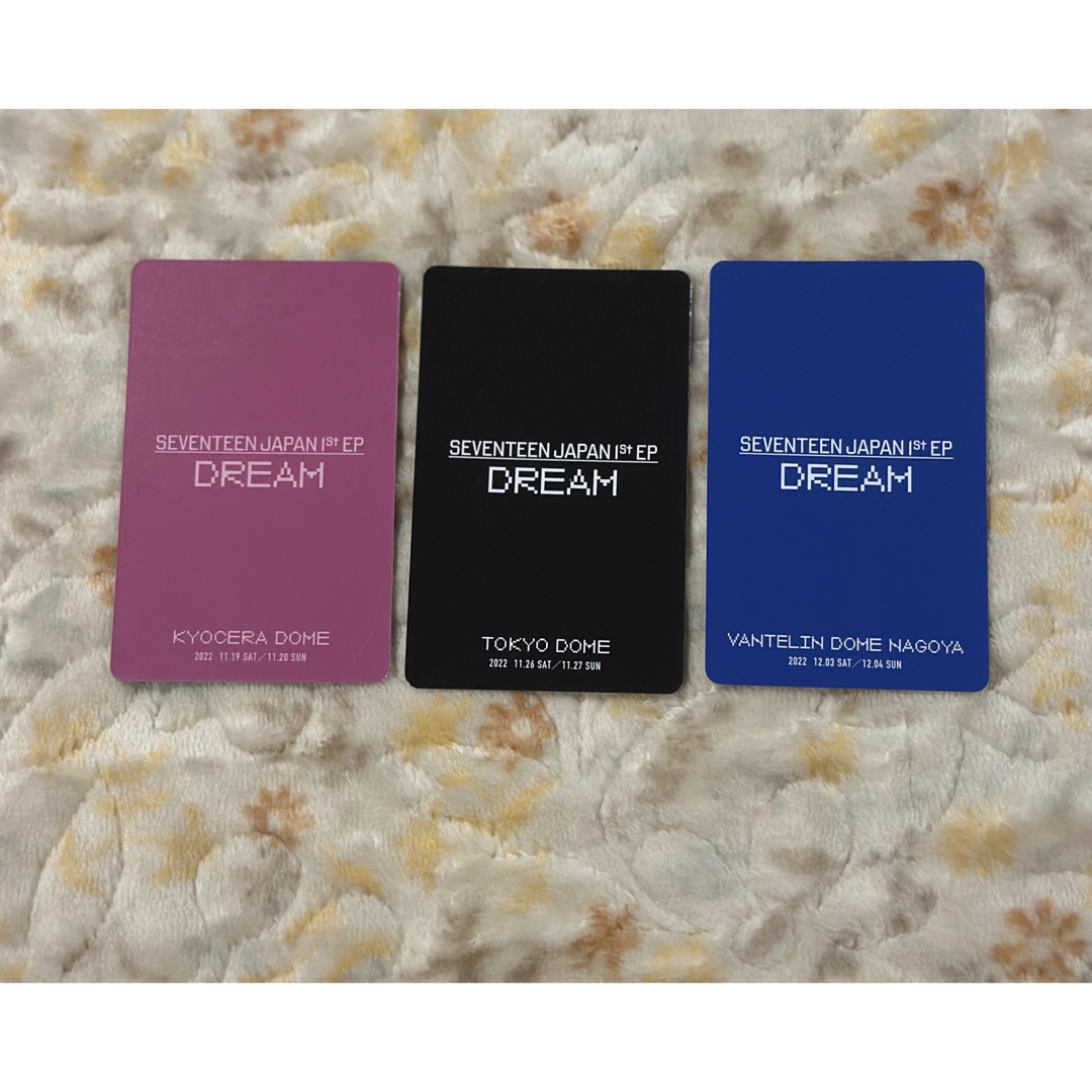 SEVENTEEN - SEVENTEEN セブチ ジュン Dream 会場限定 トレカの SEVENTEEN - SEVENTEEN セブチ ジュン Dream 会場限定 トレカの
