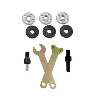 【数量限定】アングルグラインダーアタッチメント 10個セット 交換工具レンチ グ(その他)