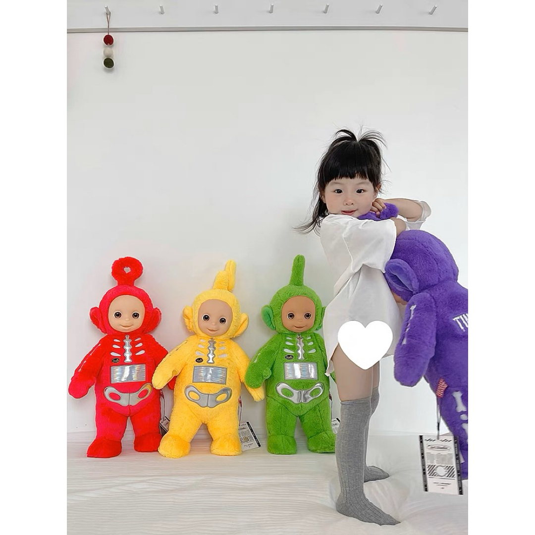 テレタビーズ 　リボーン　フィギュア　プレゼント　ぬいぐるみ　ポー　60cm エンタメ/ホビーのおもちゃ/ぬいぐるみ(キャラクターグッズ)の商品写真