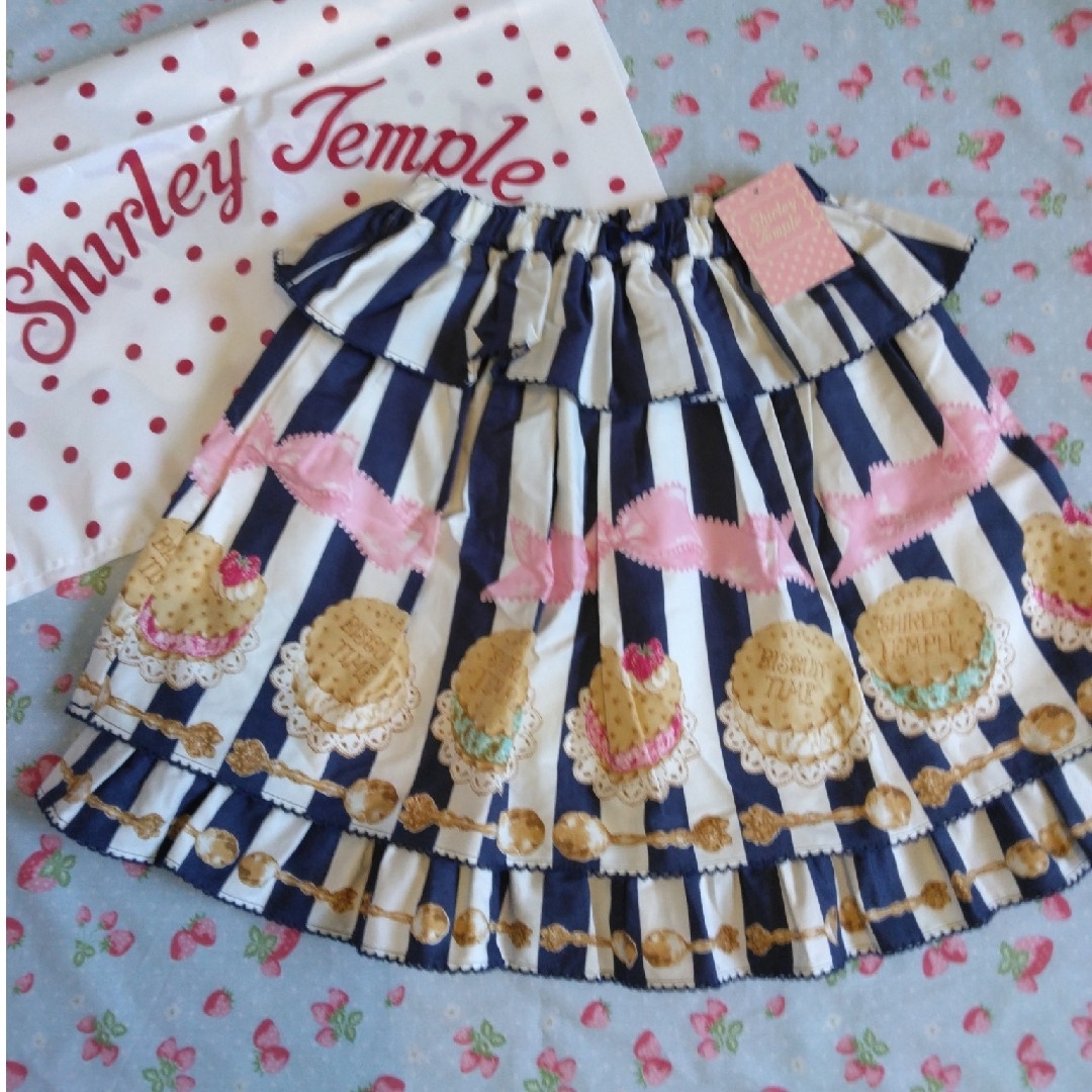 Shirley Temple(シャーリーテンプル)の新品 シャーリーテンプル 130 キッズ/ベビー/マタニティのキッズ服女の子用(90cm~)(スカート)の商品写真