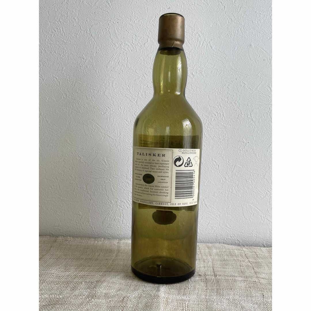 ＊タリスカー TALISKER 10年 ・マップラベル＊8年・限定品＊空瓶・箱＊ 食品/飲料/酒の酒(ウイスキー)の商品写真