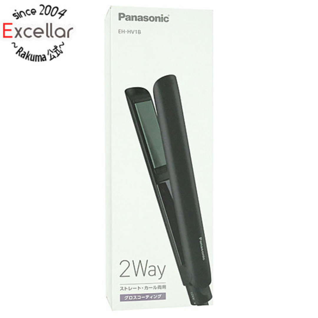 Panasonic(パナソニック)のPanasonic コンパクトストレートアイロン EH-HV1B-K ブラック スマホ/家電/カメラの美容/健康(ドライヤー)の商品写真