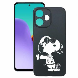 ZKVK Redmi 12 5G ケース スヌーピー 保護カバー シャオミレッド(その他)