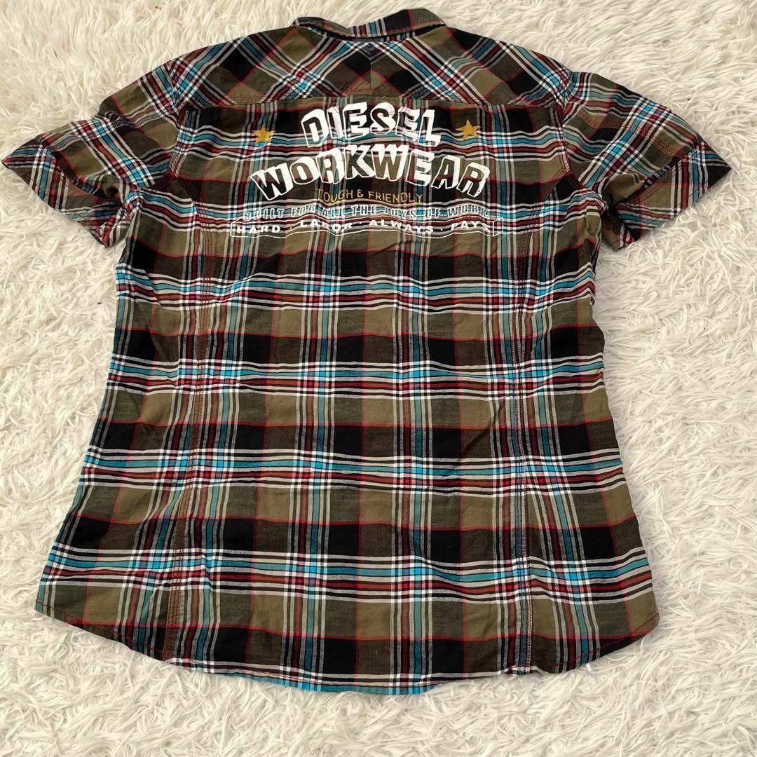 DIESEL - 【DIESEL】ヴィンテージ加工 チェック長袖シャツの通販