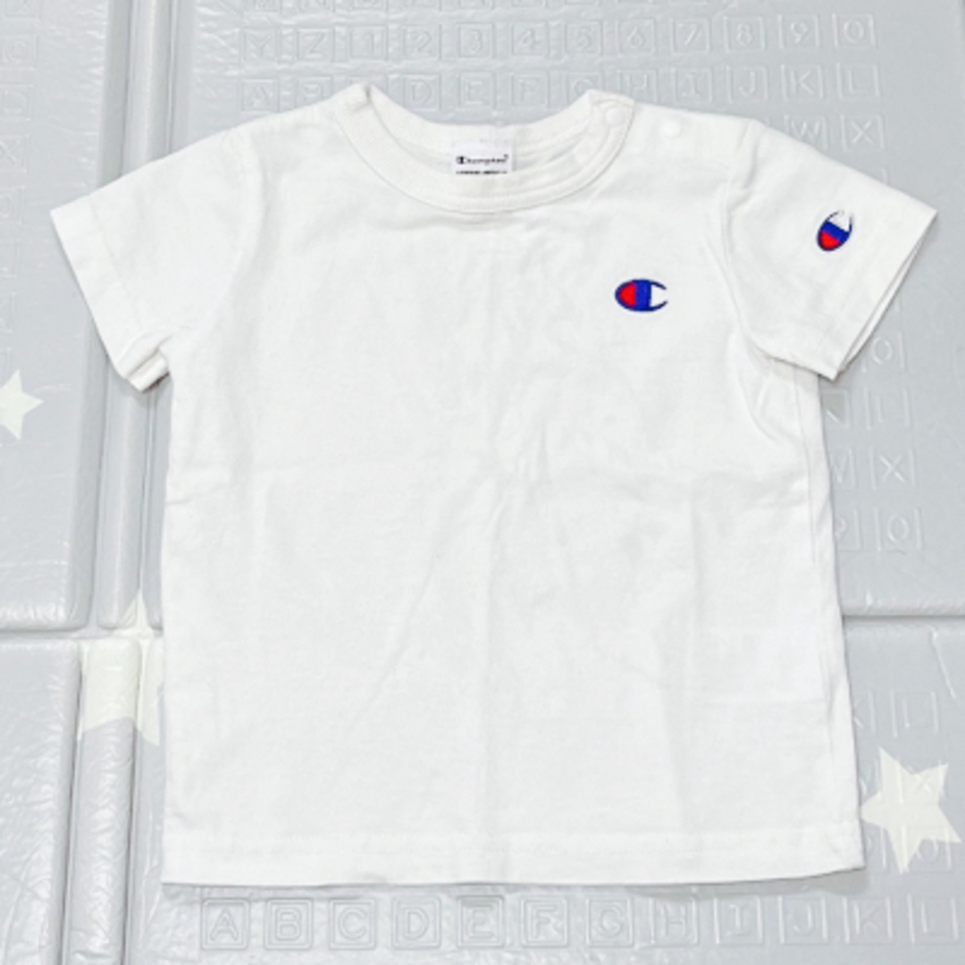 Champion(チャンピオン)のチャンピオン 半袖 90 80 キッズ/ベビー/マタニティのキッズ服男の子用(90cm~)(Tシャツ/カットソー)の商品写真